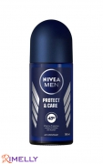مام رول مردانه نیوآ NIVEA مدل PROTECT AND CARE حجم 50 میل