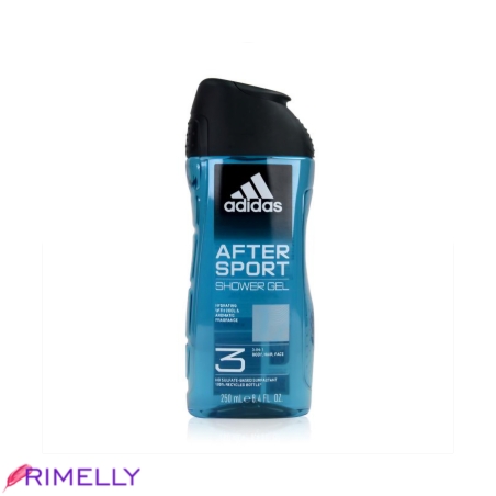 شامپو مو و بدن مردانه آدیداس مدل After Sport  (حجم 250 میل) adidas Shampoo