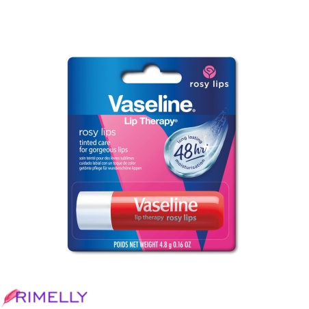 بالم لب کارتی وازلین رایحه گل Vaseline Lip Therapy (حجم 4.8 گرم)