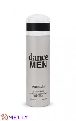 اسپری دئودورانت مردانه جان وین JOHNWIN مدل DANCE MEN حجم 200 میل
