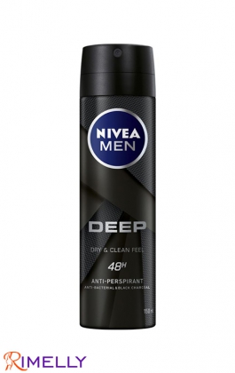 اسپری ضد تعریق مردانه نیوآ NIVEA مدل DEEP حجم 150 میل