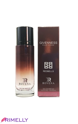 ادو پرفیوم روونا ROVENA مدل Rovena Givenness Pour Homme Redbells حجم 30 میل