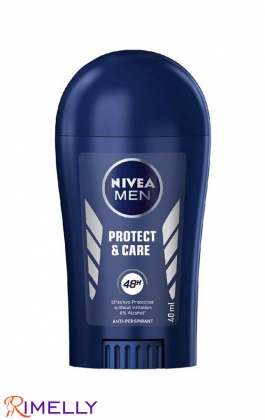 مام استیک مردانه نیوآ NIVEA مدل PROTECT AND CARE حجم 40 میل