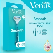 خود تراش ژیلت ونوس مدل Venus Smooth (به همراه تیغ یدک)